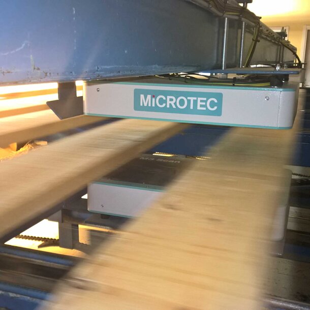 Norra Timber measures wood moisture according to EU standards